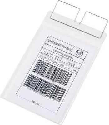 Produktbild von Sichttasche DIN A5 PVC transparent 10 St./Pack.