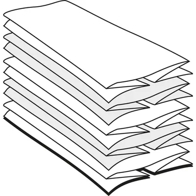 Obrázok produktu pre Papernet papierový uterák 421567 V-fold 2lg ws 24x23cm 15x210bl