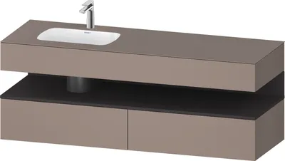 Produktbild von DURAVIT QA4795080430010 QTG EWT KWTU 1600 Wß Hgl. Be