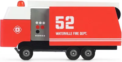 Produktbild von Candylab Spielzeugauto - Feuerwehrwagen - Holzspielzeugauto