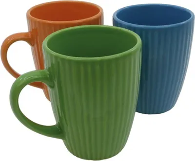 Produktbild von 6er Set Tassen Kaffeetassen Becher 310 ml Tee Tasse 15266 Keramik