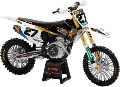 Image de HUSQVARNA 450 FC #27 Rockstar Malcolm STEWART, NEW58403, échelle1/12, NEWRAY