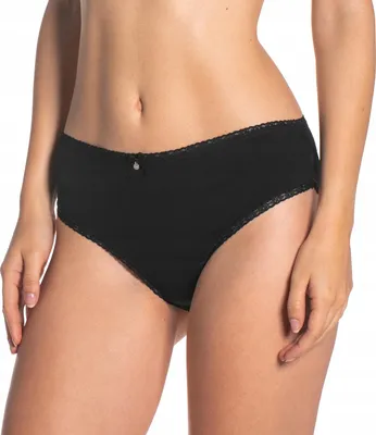 Zdjęcie produktu dla LAMA Figi Damskie Bikini CZARNE r. XL, 2 szt.