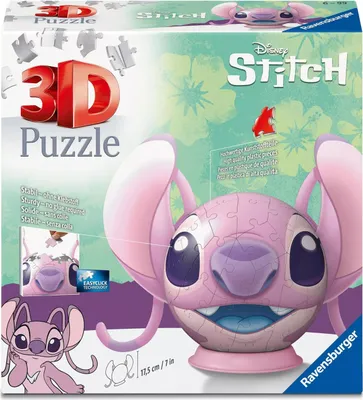 Obrázok produktu pre Puzzle 3D Kula Andzia z Uszami 77 elementów