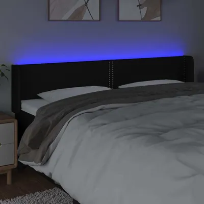 Imagen del producto de Living Store, cabecero LED, color , 203 x 16 x 78/88 cm, tapizado en tela