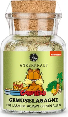 Produktbild von Gemüselasagne (Garfield), 95g im Korkenglas