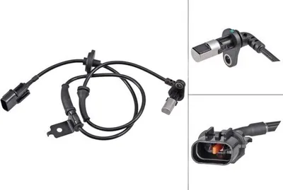 Produktbild von A.B.S. ABS Sensor Raddrehzahl Vorne Rechts für HYUNDAI H-1 Travel (TQ) 32182