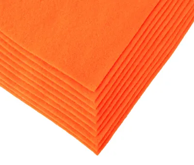 Produktbild von Bastelfilz Bögen 10er-Pack flex Filz A4, Stärke 1,5-2mm, Filzplatte, 50 Farben