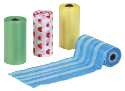 Immagine prodotto di Kerbl sacchetti per la cacca 4 rotoli da 20 sacchetti, colorati