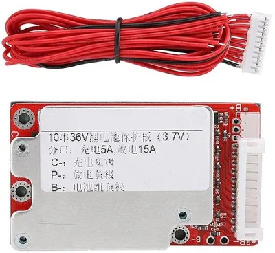 Zdjęcie produktu dla Płytka zabezpieczająca BMS do akumulatora litowo-jonowego 36 V 10 s z balancerem