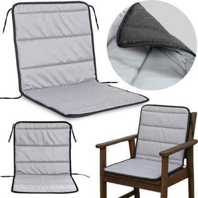 Immagine prodotto di Cuscino per panchina 50x50x50 cm grigio Cuscino per altalena da giardino, Cuscino per sdraio, Cuscino per mobili da giardino