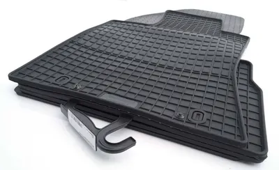 Immagine prodotto di Tappetini in gomma per MG ZS EV (elettrico) Tappetini in gomma di qualità originale in 4 pezzi neri Inodore
