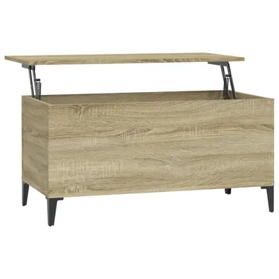 Produktbild von vidaXL Couchtisch Sonoma-Eiche 90x44,5x45 cm Holzwerkstoff