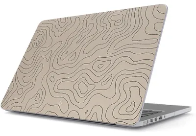 Obrázek produktu pro Burga Hardshell Pevný kryt pro MacBook Air 13 (2022-2026) - Model A2681 / A3113 / A3240 / A3449 Plast Šedohnědá