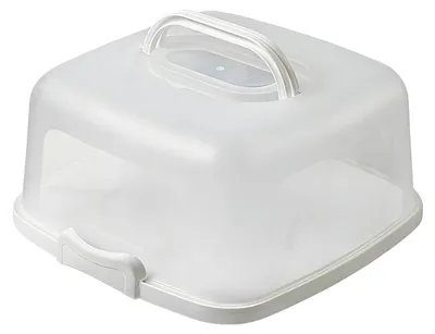 Imagen del producto de Caja reutilizable para transportar pasteles, con asa