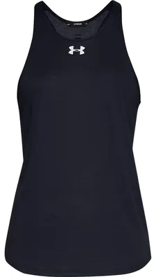 Productafbeelding van Under Armour dames tanktop UA Qualifier, zwart, maat M, artikelnummer 1326503-001