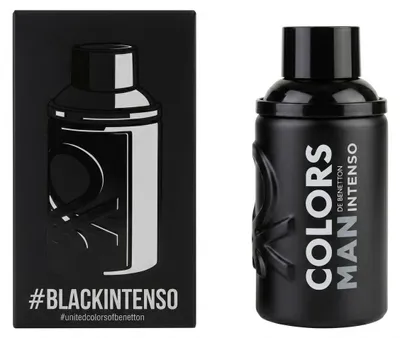 Image de Bennetton Colors Black Intenso Eau de Parfum pour Homme 100 ml