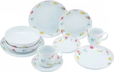Produktbild von CreaTable, 22900, AllRound Summertime, Kombiservice 10-tlg, Porzellan