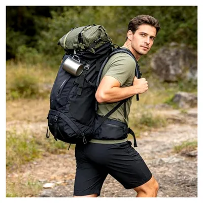 Produktbild von Wasserdichtes Rucksackzubehör mit verstellbarem Riemen für Outdoor-Aktivitäten