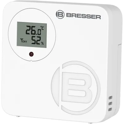Produktbild von Bresser Thermo Hygro Außensensor 433 MHz mit LCD und 80 m Reichweite