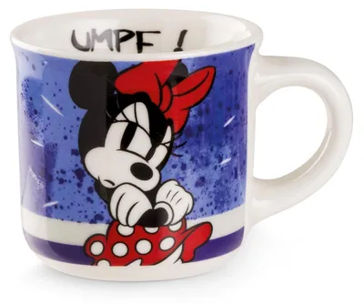 Obrázek produktu pro Porcelánový šálek na espresso Minnie, modrý