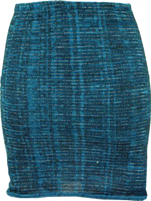 Produktbild von Minirock, Boho Strickrock, Ethnorock - Türkis, Damen, Blau, Baumwolle,Elasthan, Röcke