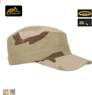 Produktbild von Helikon-Tex Cap COMBAT – Baumwoll-RipStop – in mehreren Varianten erhältlich, Farbe:US Desert