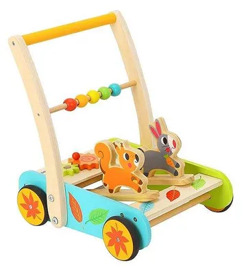 Productafbeelding van BABU - Loopwagen "Bos" (om het lopen te stimuleren)