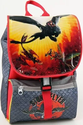 Produktbild von Dragons / Drachenzähmen leich gemacht... Rucksack mit Kordel