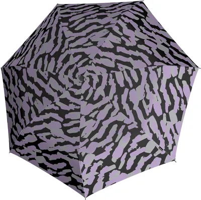 Image de Knirps parapluie de poche parapluie T.020 Small Manual Hunting Lavender multicolore