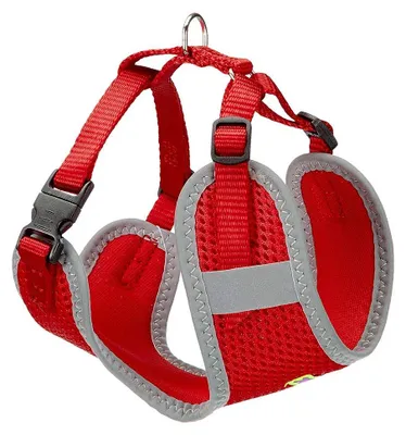 Immagine prodotto di Pettorina per cani Nikita in nylon rosso 22 cm