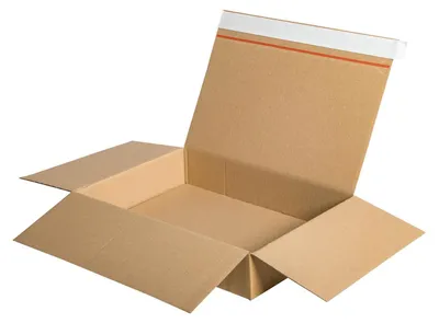 Produktbild von 10x Automatikbodenkarton DHL-Kleinpaket 348x248x78mm (Außenmaß) Selbstklebeverschluss
