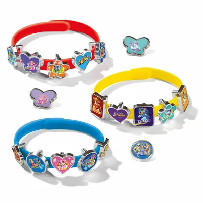 Produktbild von Totum Slide Charm Bracelets, Armbänder-Bastelset für Kinder, 3 Jahr(e), Mehrfarbig