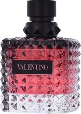 A product shot of a Valentino perfume bottle.
