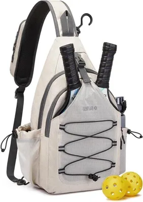 Produktbild von Famanu Pickleball Sling Bag Leichtgewicht Sporttas für Rackets und Zubehör - Unisex
