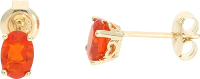 Produktbild von JuwelmaLux Ohrstecker 585 Gold mit Feueropal JL10-06-1694