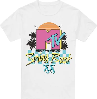 Produktbild von MTV - "Spring Break" T-Shirt für Herren TV6284 (S) (Weiß)