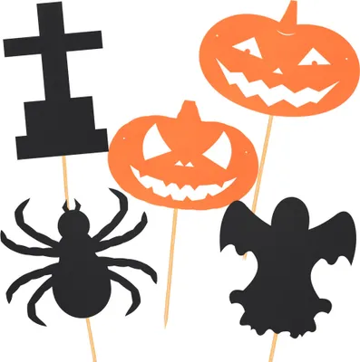 Produktbild von Tortenaufleger Cupcake-Dekorationen Halloween-Dekorationen