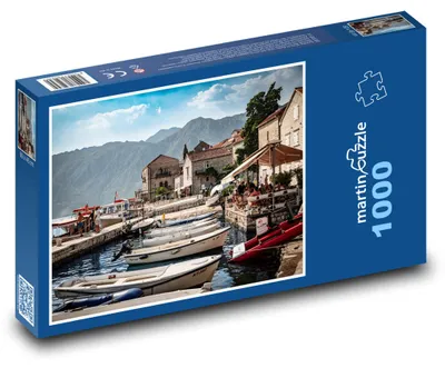 Zdjęcie produktu dla Puzzle 1000 Port Kotor - Czarnogóra - martinpuzzle