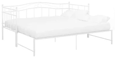 Immagine prodotto di Divano letto allungabile Struttura letto in metallo bianco 90x200 cm