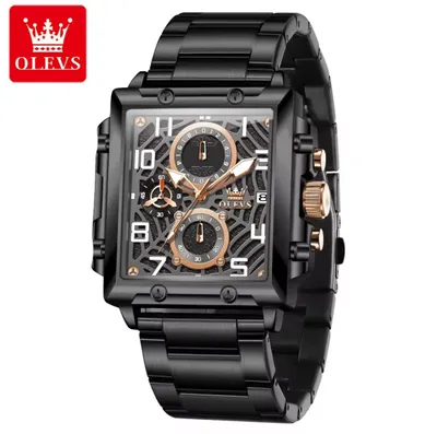Produktbild von OLEVS Quarzuhr Modell 2958 mit Chronograph und Sekundenzeiger