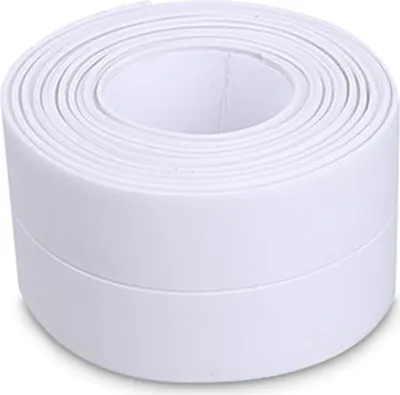 Obrázek produktu pro 3.2m*3,8cm Samolepicí těsnicí pásek Vodotěsný těsnicí pásek odolný proti vlhkosti a plísním pro kuchyňské pracovní desky Podlaha v koupelně Nástěnné umyvadlo Plynový sporák Ochrana hran Těsnicí pásek