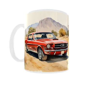 Produktbild von Becher 300ml Klassische Sportwagen v3