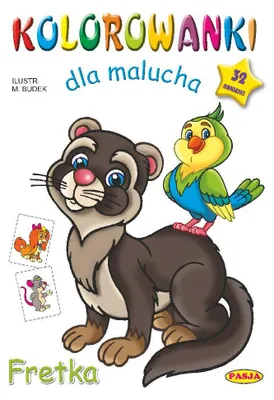 Zdjęcie produktu dla Fretka Kolorowanka dla Dzieci