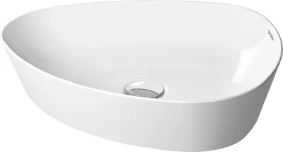 Produktbild von Aufsatzbecken CAPE COD o ÜL ohne Hahnlochbank 500x405mm weiß WG weiß