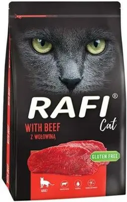 Immagine prodotto di DOLINA NOTECI Rafi Cat con manzo - Cibo secco per gatti - 7 kg