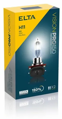 Immagine prodotto di Elta H11 VisionPro +150% 55W 12V PGJ19-2 Set da 2 pezzi