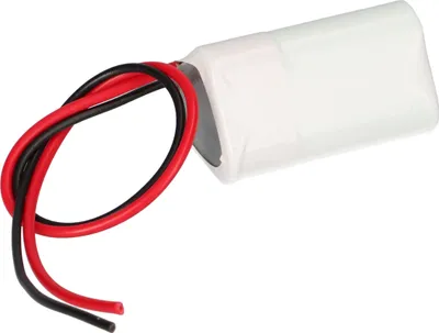 Produktbild von Notleuchtenakku 3,6V 1800mAh NiMH Pyramide – AA/Mignon – 20 cm Kabel – passend für D31NiMH1800 / NiMH1800