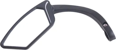Produktbild von Spiegel auf der linken E-Bike-Multi-Winkel-Lenkung. Schwarz