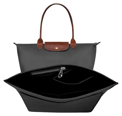 Produktbild von Filz-Organizer für Longchamp Taschen mit langen und kurzen Griffen